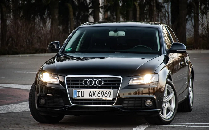 Audi A4 cena 28990 przebieg: 201547, rok produkcji 2008 z Orzysz małe 596